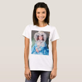 Margot in Blue, Mary Cassatt T-shirt (Voorkant volledig)