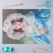 Margot in Blue, Mary Cassatt Tissuepapier (Craft)