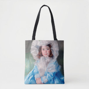 Margot in Blue, Mary Cassatt Tote Bag