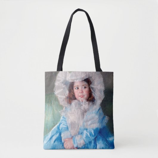 Margot in Blue, Mary Cassatt Tote Bag (Voorkant)