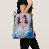 Margot in Blue, Mary Cassatt Tote Bag (Dichtbij)