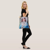 Margot in Blue, Mary Cassatt Tote Bag (Op model)