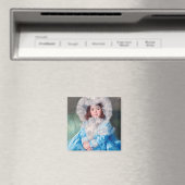Margot in het blauw, Mary Cassatt Magneet (Insitu (Vaatwasser))