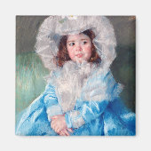 Margot in het blauw, Mary Cassatt Magneet (Voorkant)