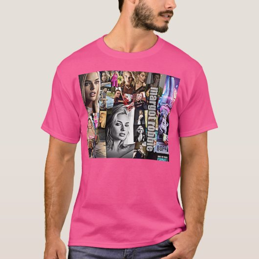 Margot Robbie Kinder T-shirt (Voorkant)