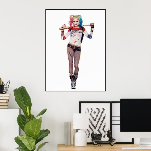 Margot Robbie Poster (Thuiskantoor)