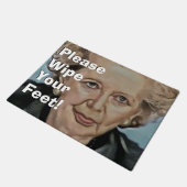 Margret Thatcher Doormat Deurmat (Schuin)