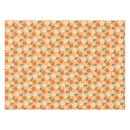 margriet en bladerdeeg tafelkleed (Voorkant (Horizontaal))