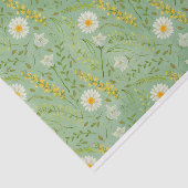 margriet en wilde bloemen tissuepapier (Detail)