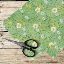 margriet en wilde bloemen tissuepapier