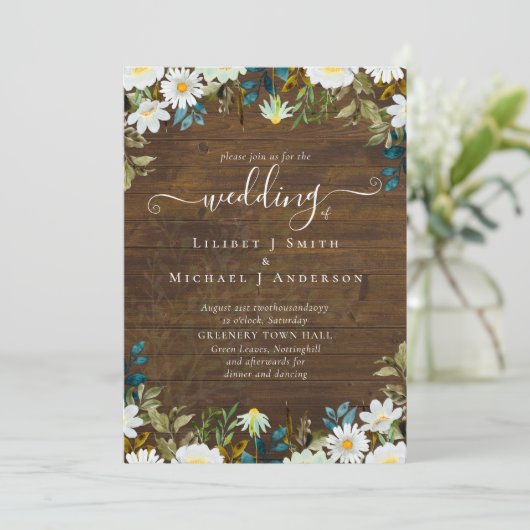 Margrietjes Groene Huwelijk (Staand voorkant)