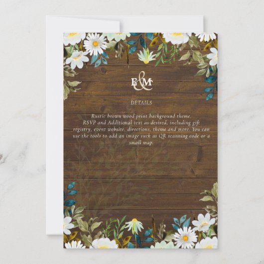 Margrietjes Groene Huwelijk (Achterkant)