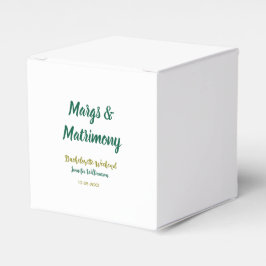 Margs and matrimony add name date bachelorette par bedankdoosjes