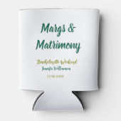 Margs and matrimony add name date bachelorette par blikjeskoeler (Voorkant)