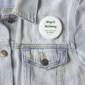 Margs and matrimony add name date bachelorette par ronde button 5,7 cm (In situ)