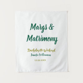 Margs and matrimony add name date bachelorette par wandkleed