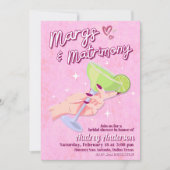 Margs and Matrimony - Bridal Shower Invitation Kaart (Voorkant)