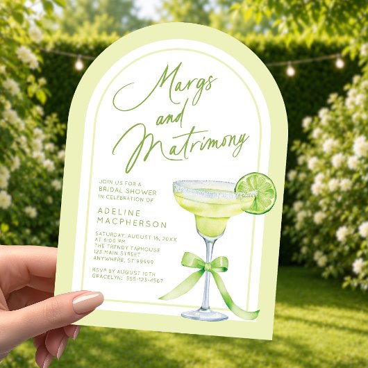 Margs And Matrimony Bruidsfeest Kaart