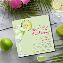 Margs and Matrimony Lime Groen Roze Vrijgezellenfe