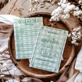 Margs en het huwelijk Bachelorette reisschema Kaart