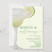 Margs en het huwelijk Margarita Vrijgezellenfeest Kaart (Voorkant)