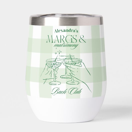 Margs en Huwelijk Bachelorette (Achterkant)