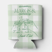 Margs en Huwelijk Bachelorette Blikjeskoeler (Achterkant)