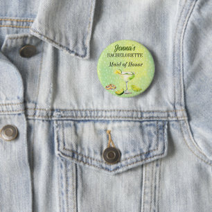 Margs en Huwelijk Bachelorette Feest  Ronde Button 5,7 Cm