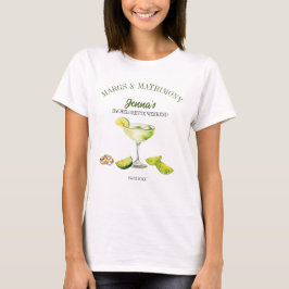 Margs en Huwelijk Bachelorette Feestje T-shirt