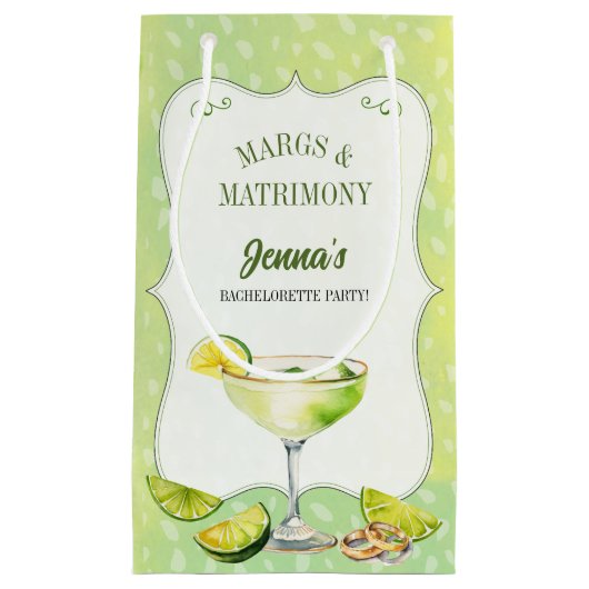 Margs en Huwelijk Bachelorette Party Klein Cadeauzakje (Voorkant)