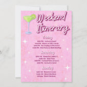 Margs en Huwelijk - Bachelorette Weekend Kaart (Achterkant)