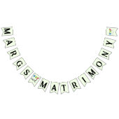 Margs en Huwelijk Chic Margarita Trio Lime Groen Vlaggetjes (Alle)