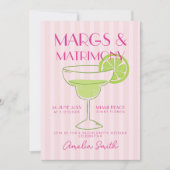 Margs en Huwelijk Cocktail Bachelorette Weekend  Kaart (Voorkant)