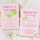 Margs en Huwelijk Cocktail Bachelorette Weekend  Kaart