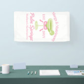 Margs en Huwelijk Margaritas Bachelorette Party Spandoek (Beurs)