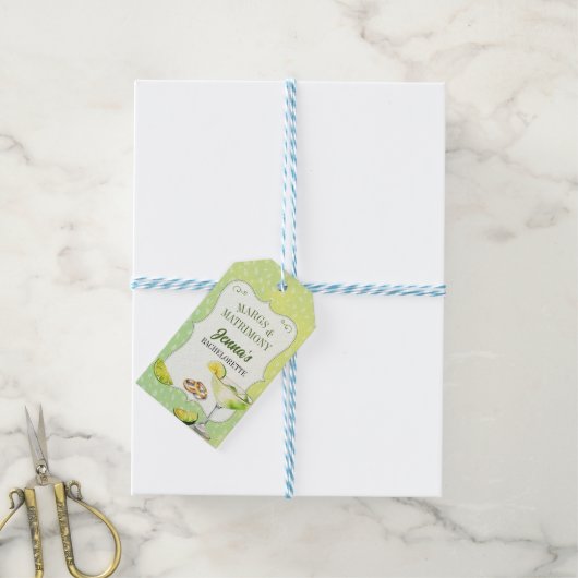 Margs en Huwelijk Meisjesuitje Cadeaulabel (Met Touw)