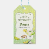 Margs en Huwelijk Meisjesuitje Cadeaulabel (Voorkant)