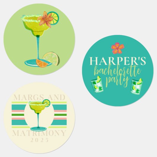 Margs en Huwelijk Strand Bruidsfeest  Labels (Groep)
