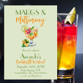 Margs en Huwelijk Tequila & Fiesta Bachelorette Kaart
