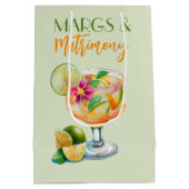 Margs en Huwelijk Tequila & Fiesta Bachelorette Medium Cadeauzakje (Achterkant)