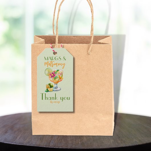 Margs en Huwelijk Tequila & Fiesta Meisje-uitstap Cadeaulabel