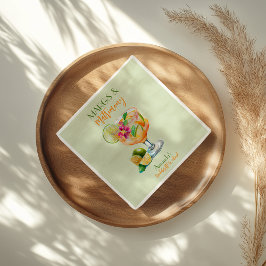 Margs en Huwelijk Tequila & Fiesta Vrijgezellenfee Servet