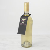 Margs en Huwelijks Margaritas Meisjesavond Flessenhanger (Schuin)