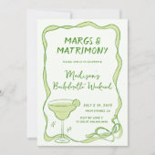 Margs en Matrimony Bachelorette Weekend Kaart (Voorkant)