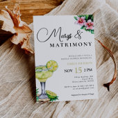 Margs en Matrimony bruids douche uitnodiging