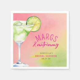 Margs en Matrimony Cocktail Vrijgezellenfeest Servet