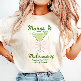 Margs & Huwelijk Bachelorette Custom T-shirt