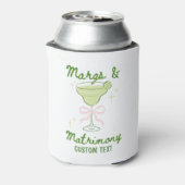 Margs & Huwelijk Bachelorette Koelboxxen Blikjeskoeler (Blikje Achterkant)