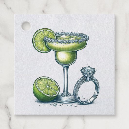 Margs & Huwelijk Bedankjes Labels (Voorkant)