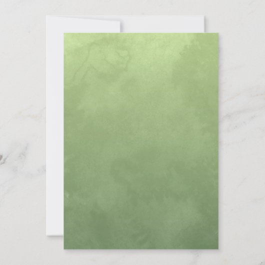 Margs & Huwelijk Bruids Douche Uitnodiging (Achterkant)